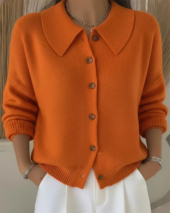 Guerovska | Cardigan col boutonné