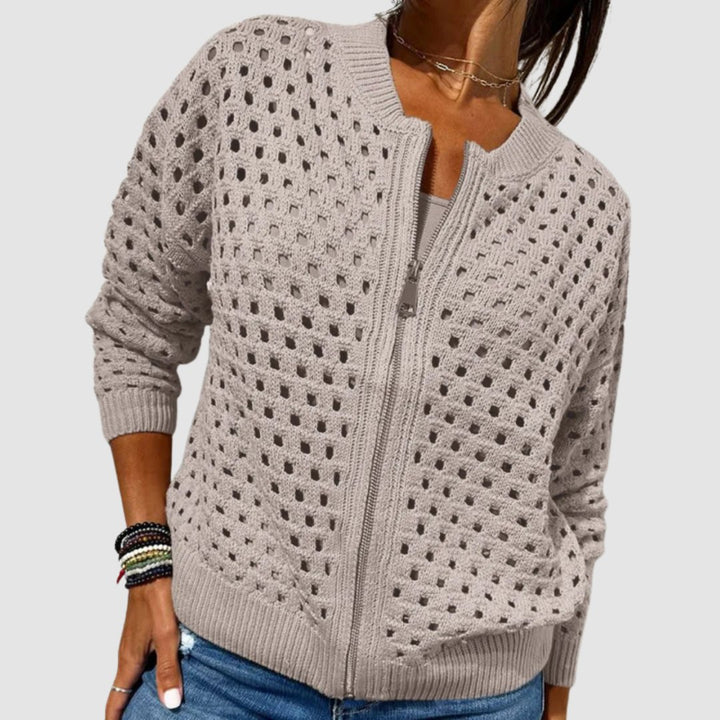 Hermione | Cardigan tricoté premium