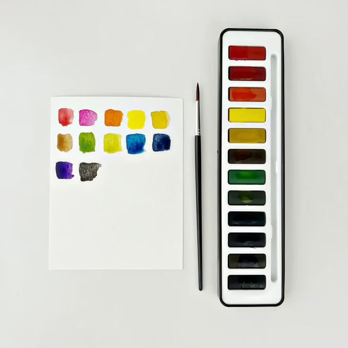 QuietColors | Watecolor Workbook