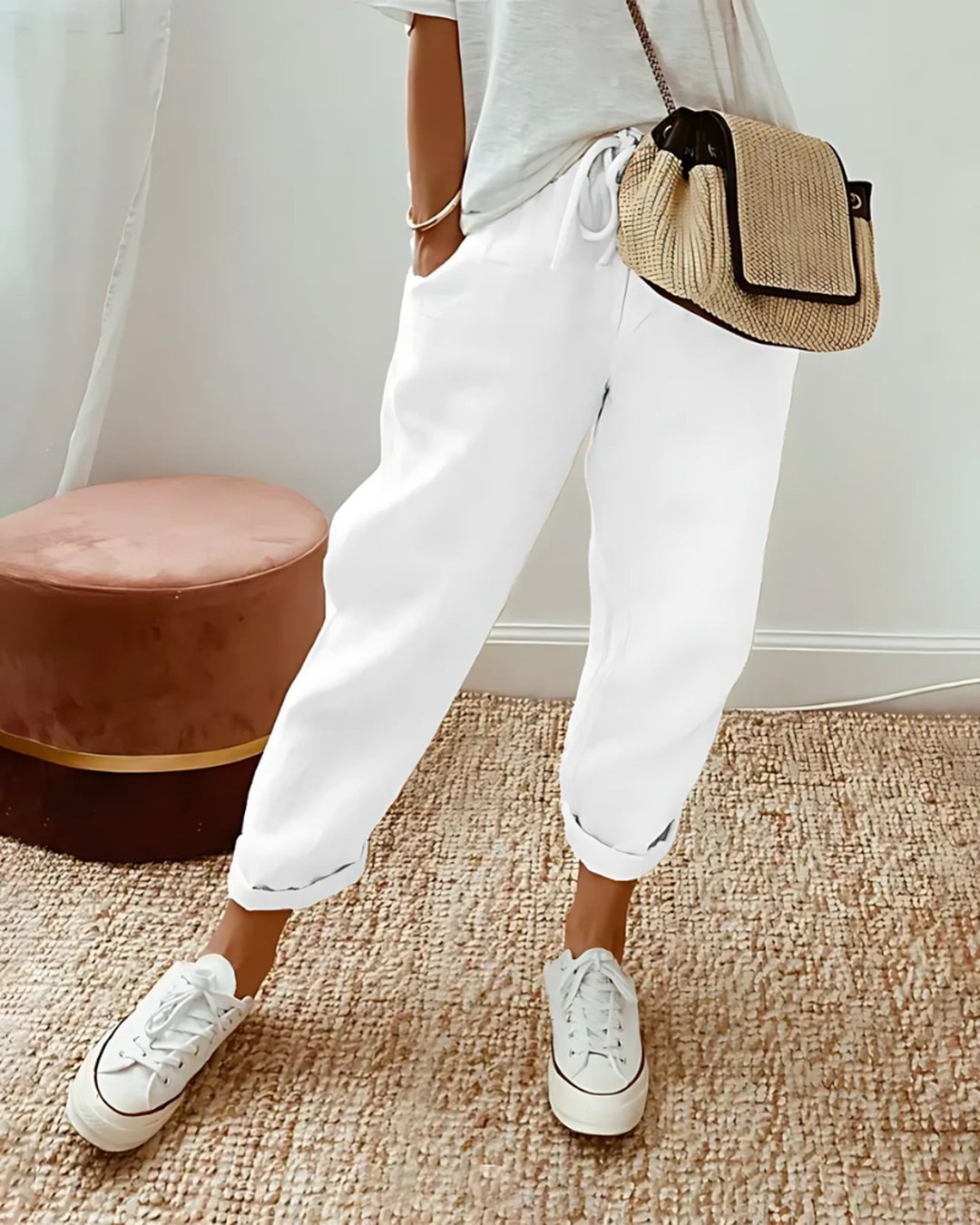 Penelope | Pantalon lin respirant