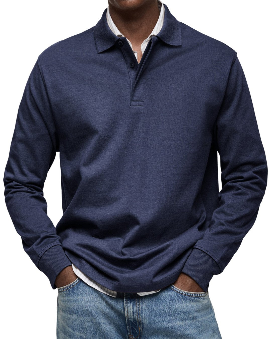 Grant | Polo luxe manches longues