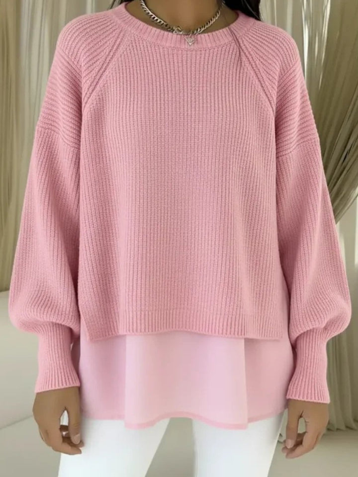 Gloriette | Pull effet superposé