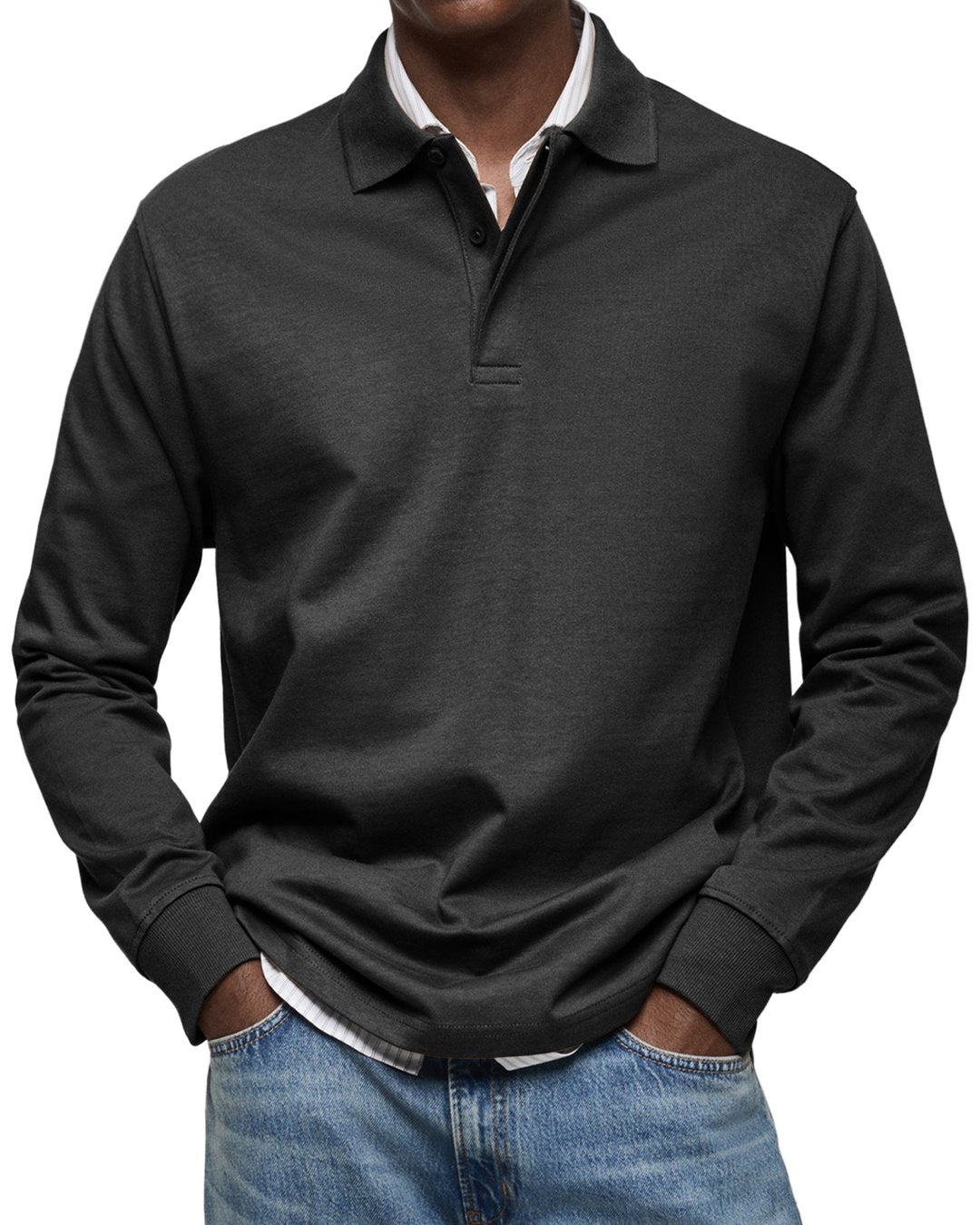 Grant | Polo luxe manches longues