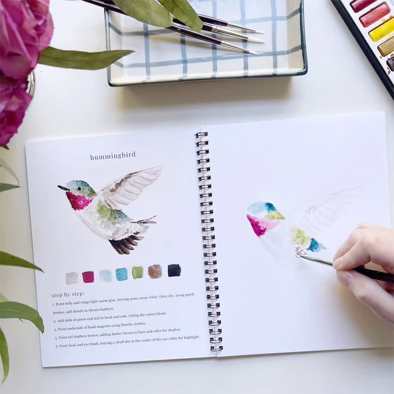 QuietColors | Watecolor Workbook