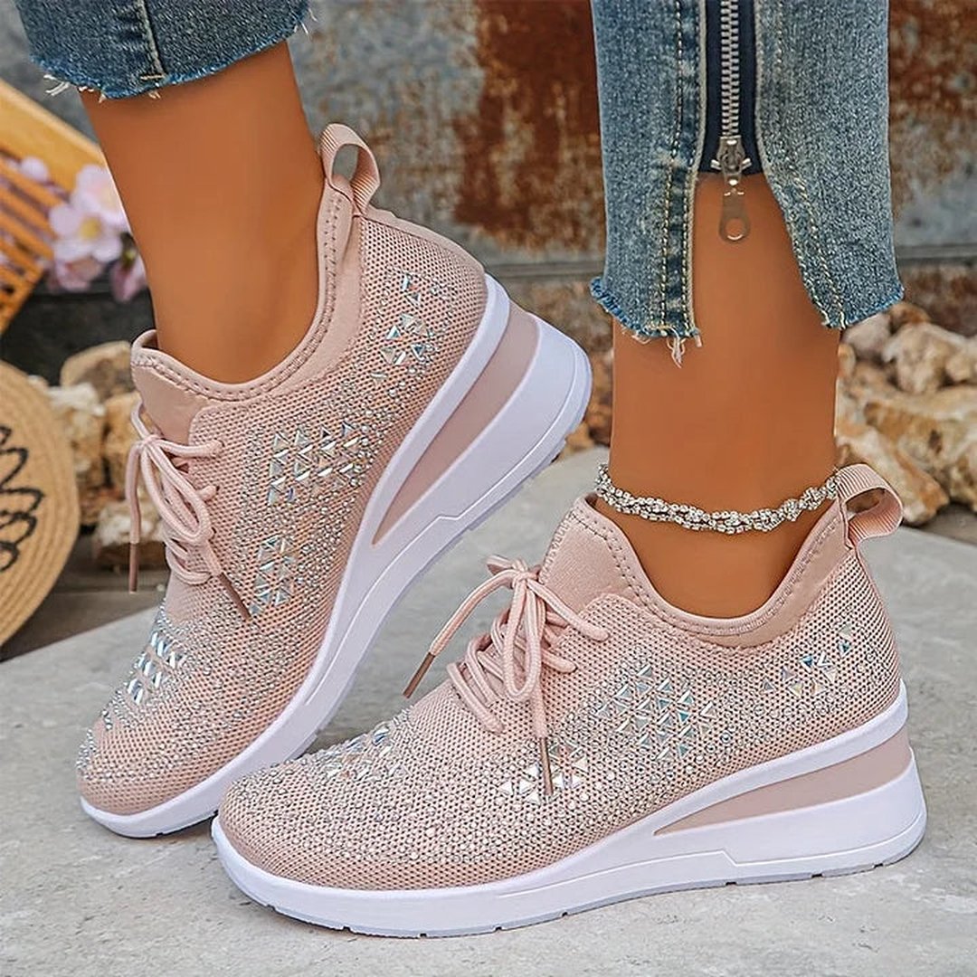 Honora | Baskets orthopédiques strass scintillants