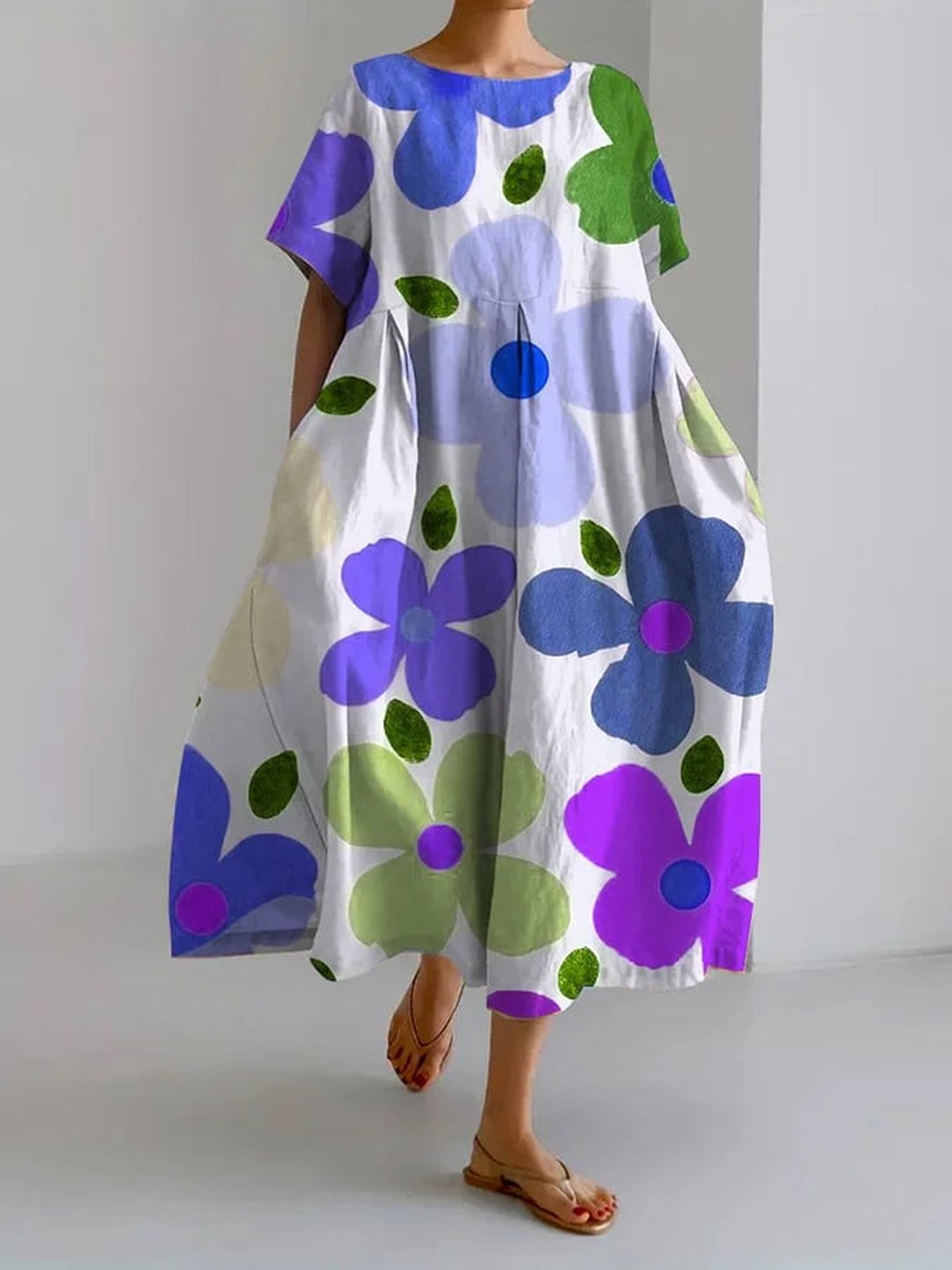 Magdalena | Robe florale d'été
