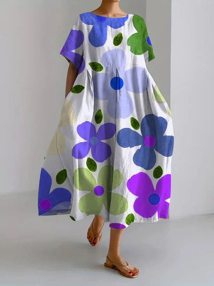 Magdalena | Robe florale d'été