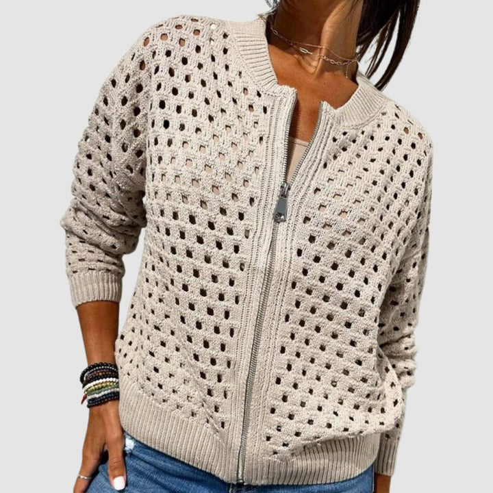Hermione | Cardigan tricoté premium