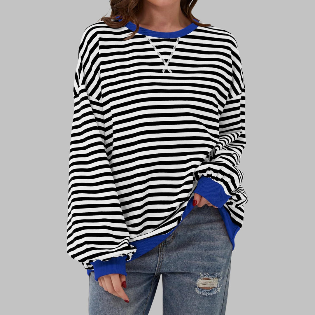 Lynne | Chemise rayée manches longues