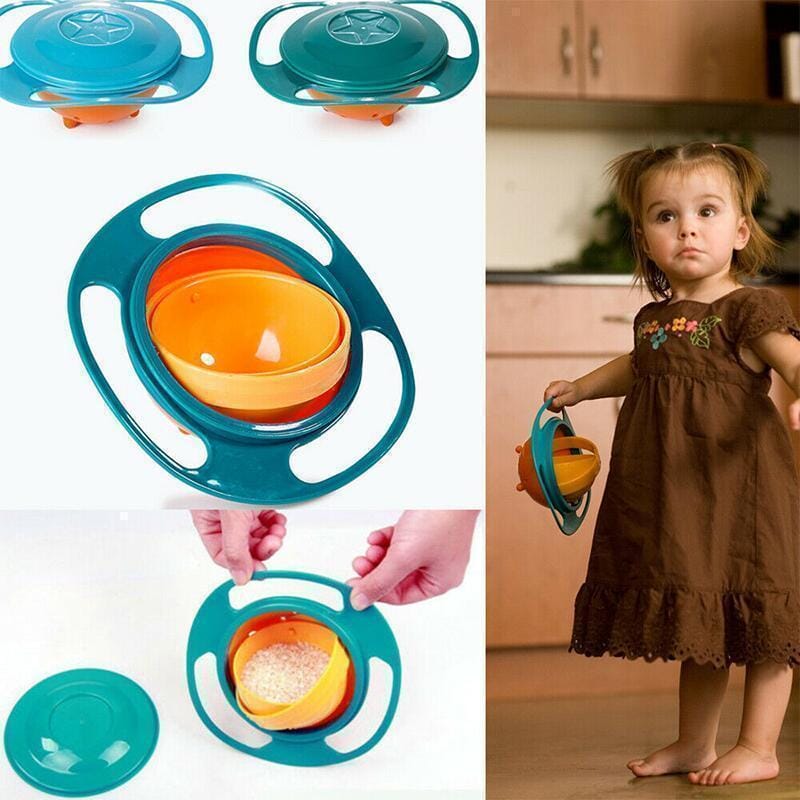 OrbitBites | 360° Spill-Proof Kids Bowl