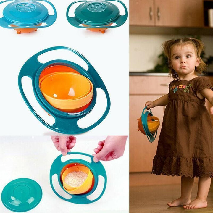 OrbitBites | 360° Spill-Proof Kids Bowl