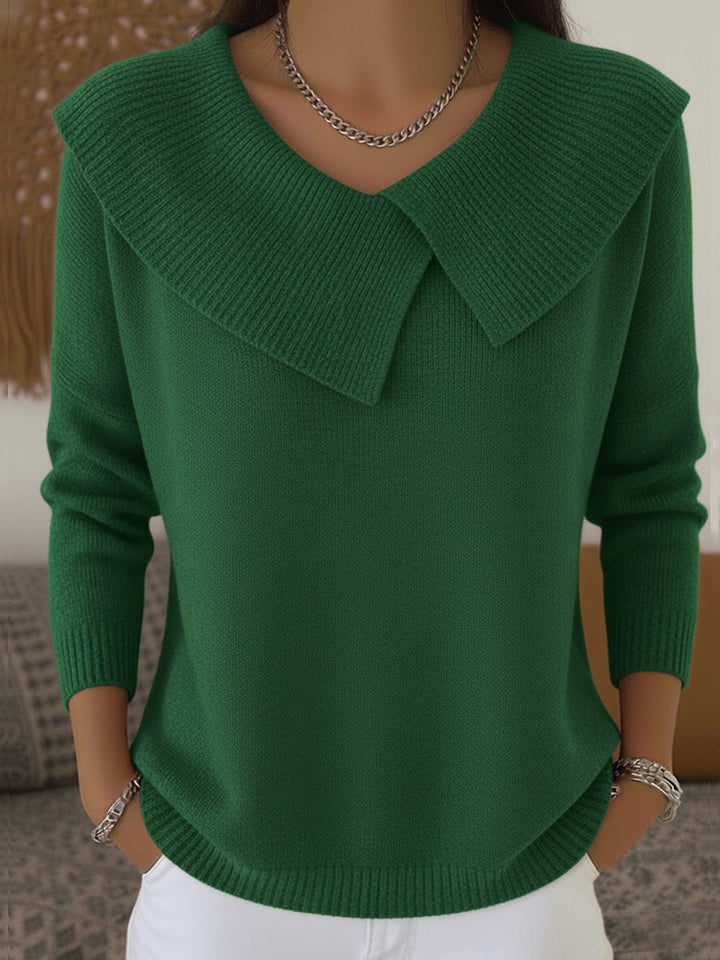 Janette | Pull chaud au col doux