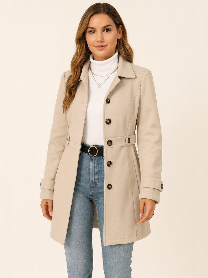 Rosalinda | Trench ceinturé ajusté