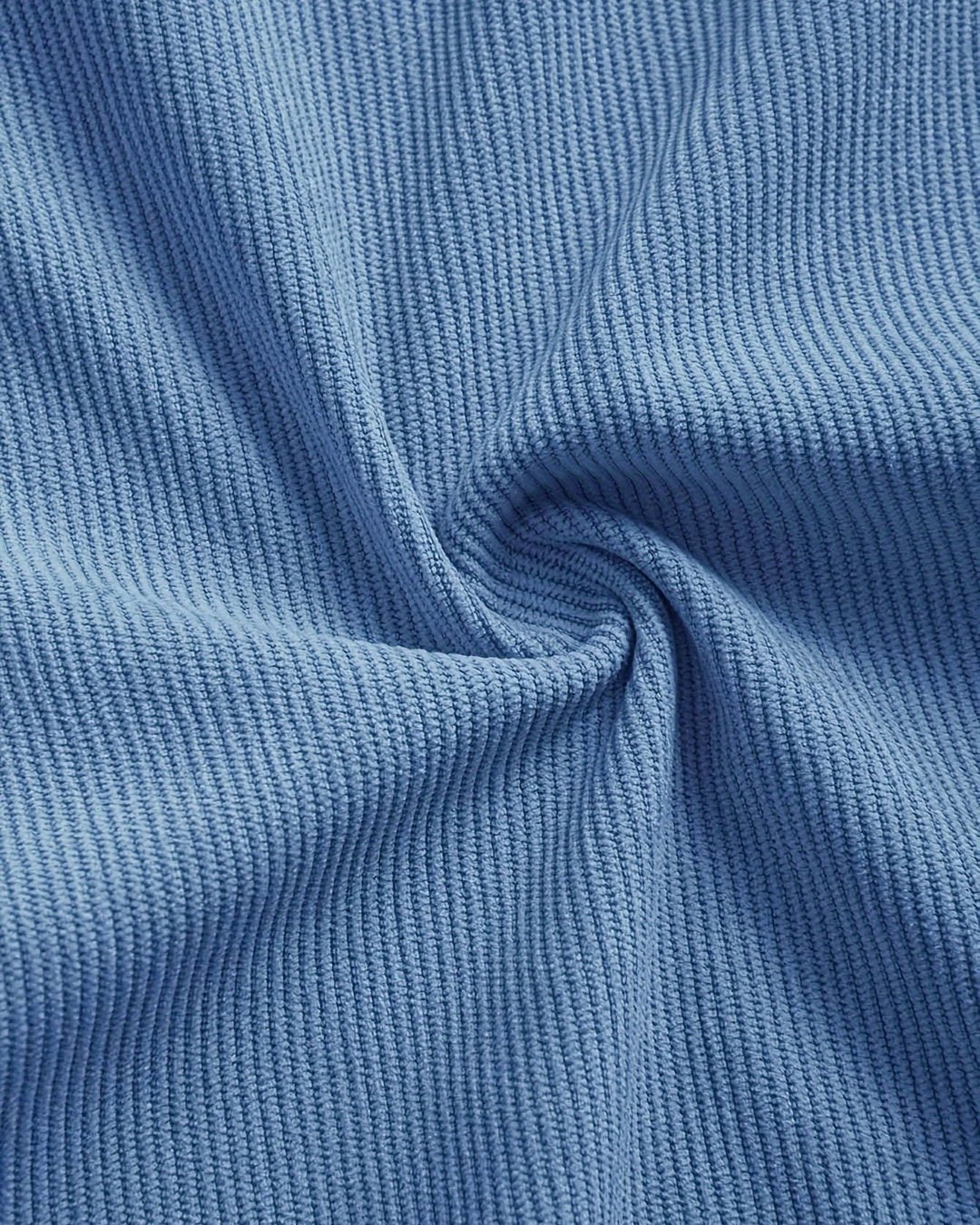 Indigo | Chemise texturée côtelée