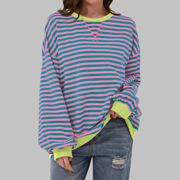Lynne | Chemise rayée manches longues