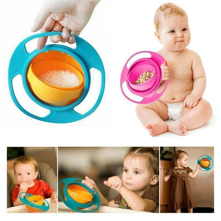 OrbitBites | 360° Spill-Proof Kids Bowl