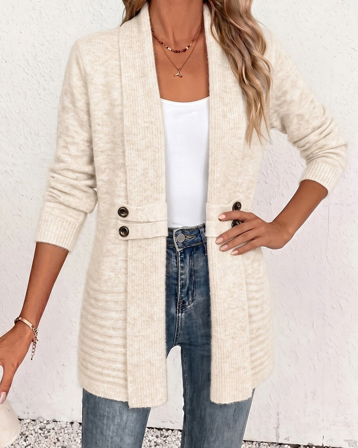 Ivanka | Cardigan élégant avec ceinture