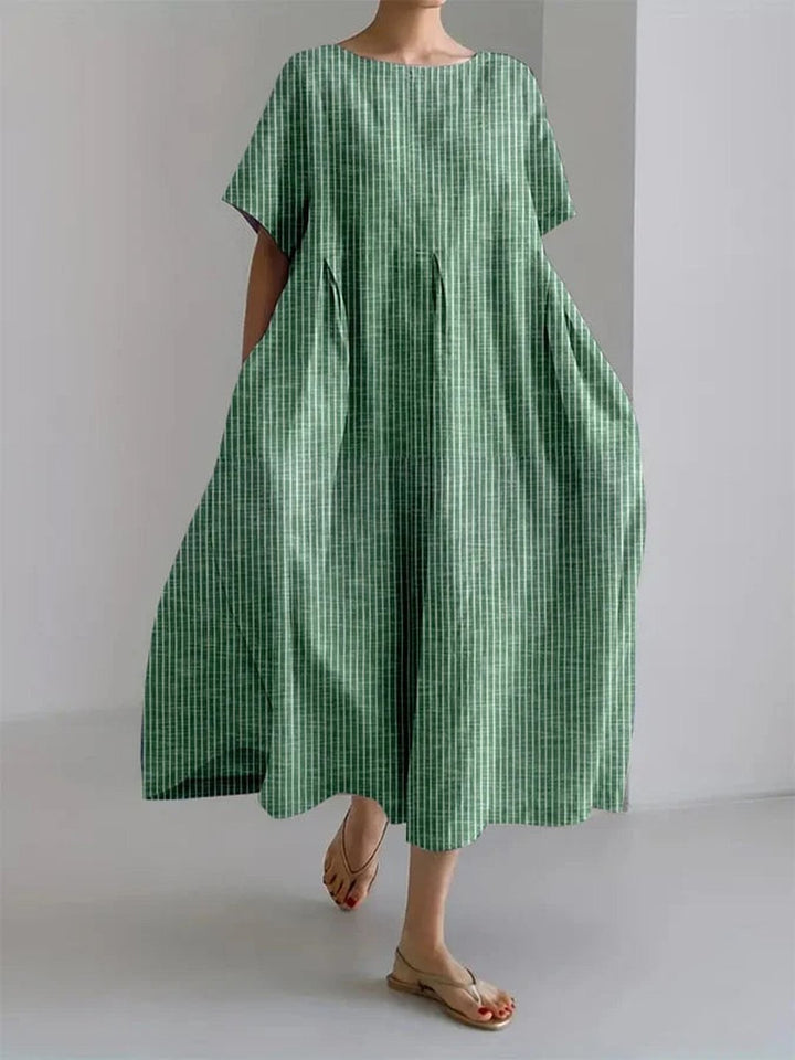 Susana | Robe blanche fleurie d'été