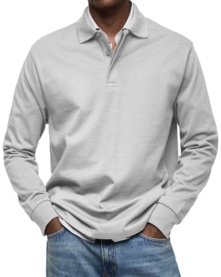 Grant | Polo luxe manches longues