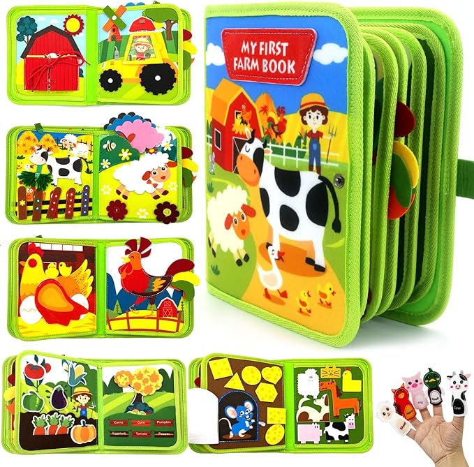 HappyTales | Educational Montessori Farm Storybook