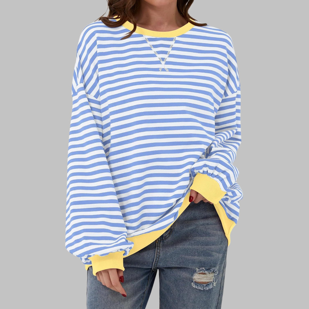 Lynne | Chemise rayée manches longues