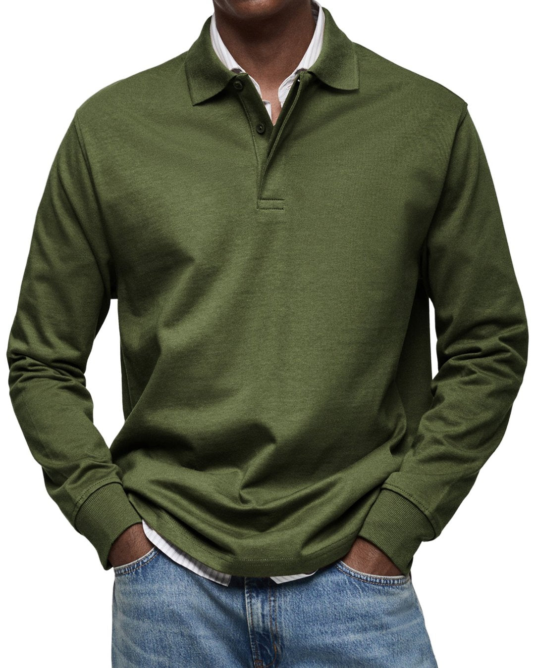 Grant | Polo luxe manches longues