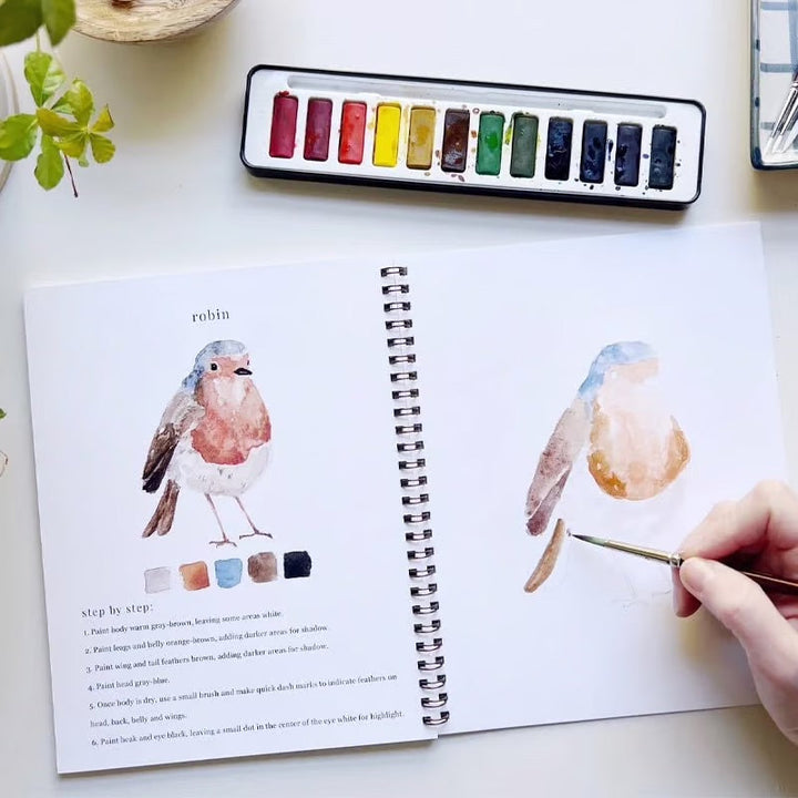 QuietColors | Watecolor Workbook