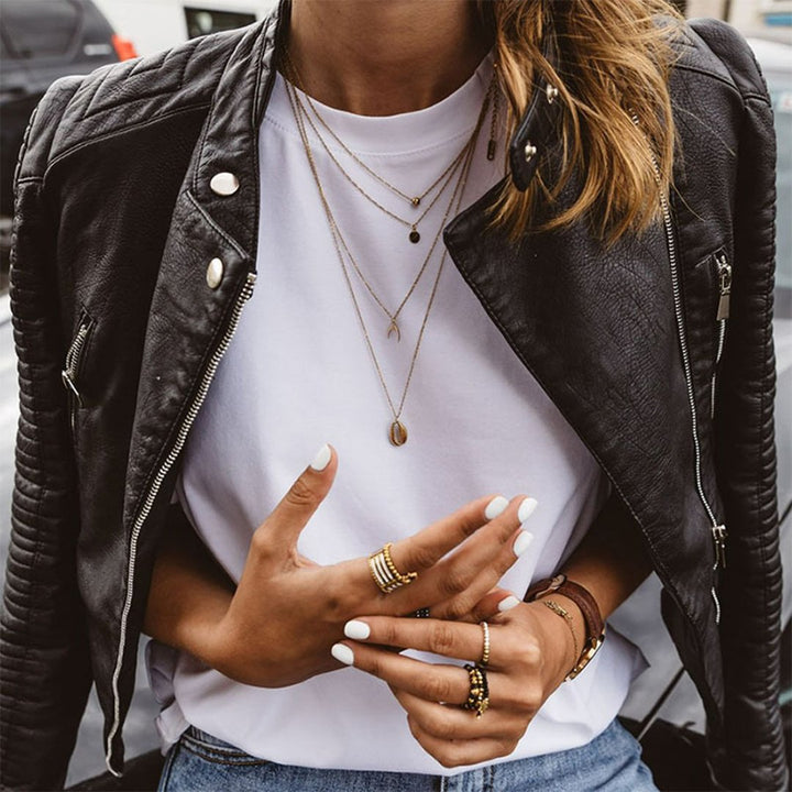 Fawn | Veste cuir véritable