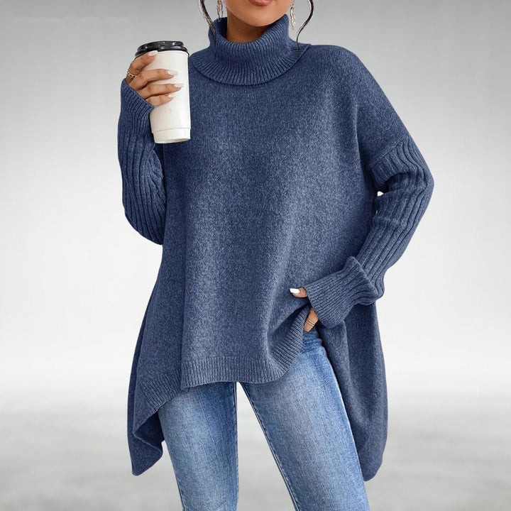 Vada | Élégant pull col roulé