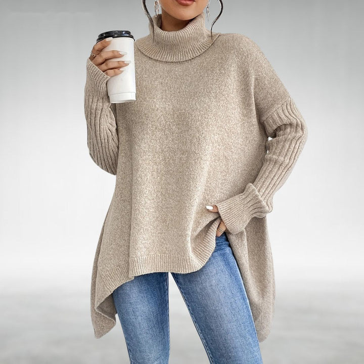 Vada | Élégant pull col roulé