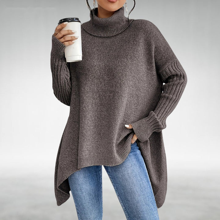 Vada | Élégant pull col roulé