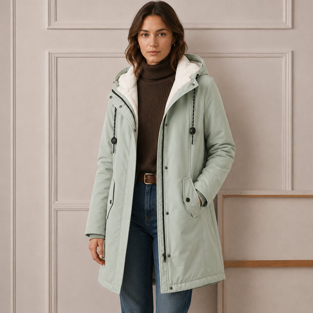 Norbertine | Manteau à capuche douillet