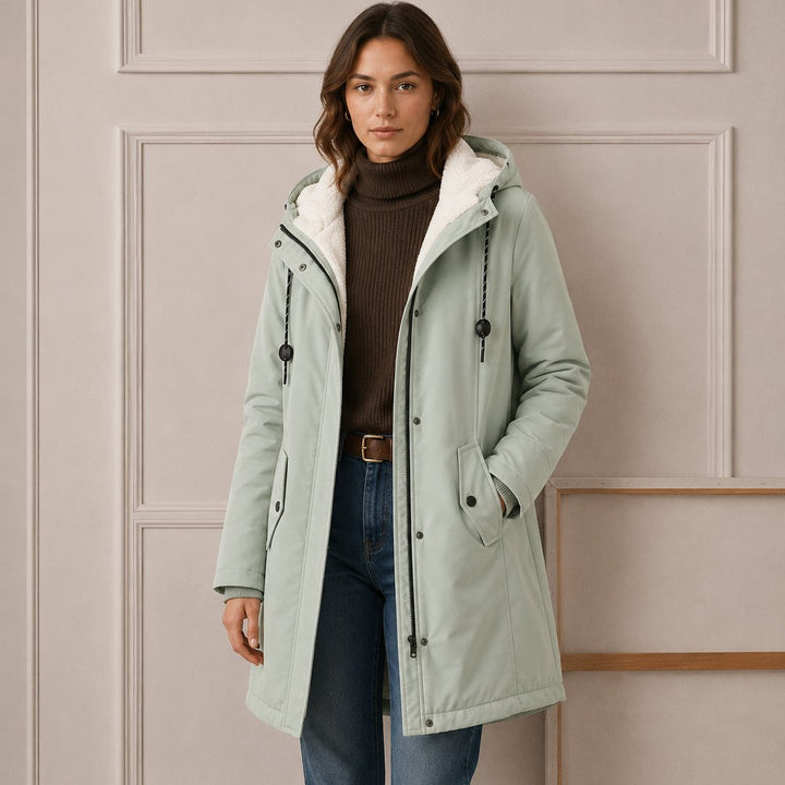 Norbertine | Manteau à capuche douillet