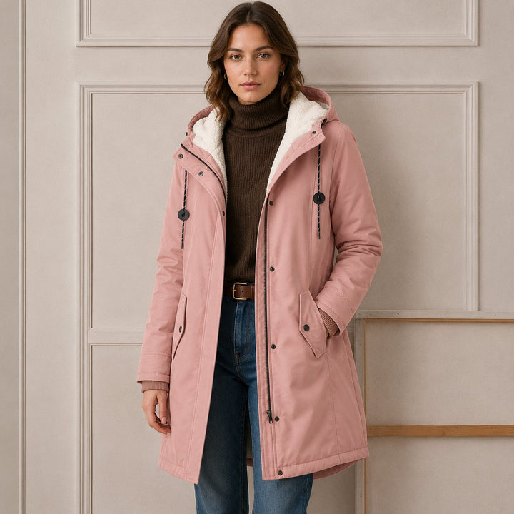 Norbertine | Manteau à capuche douillet