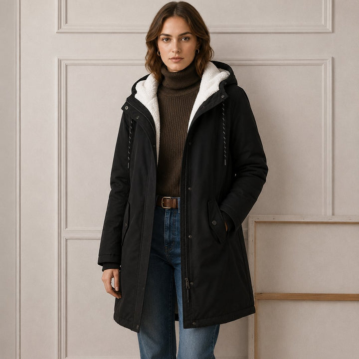 Norbertine | Manteau à capuche douillet