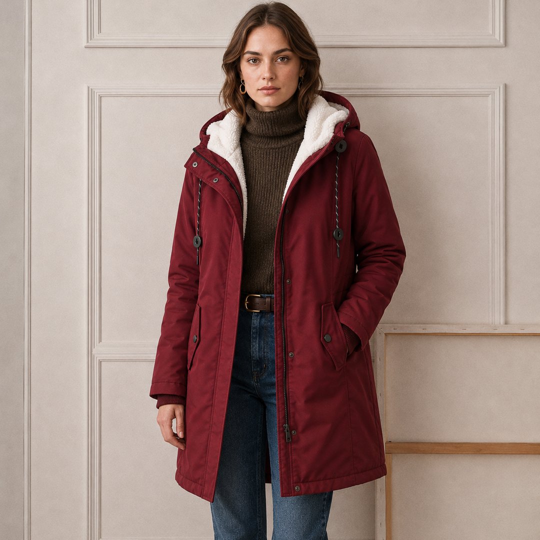 Norbertine | Manteau à capuche douillet