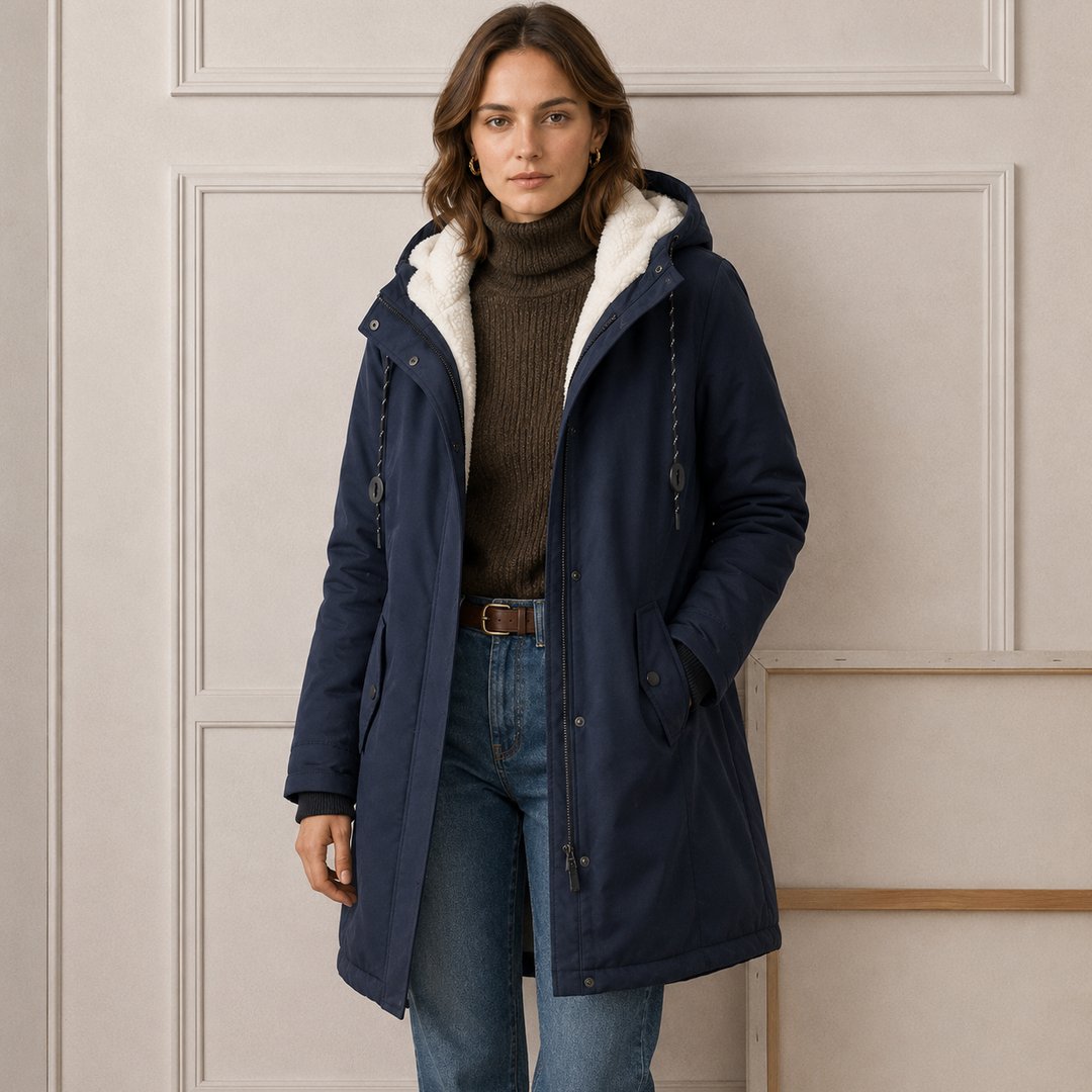 Norbertine | Manteau à capuche douillet