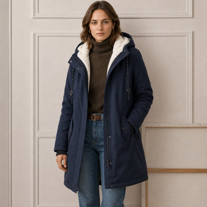 Norbertine | Manteau à capuche douillet