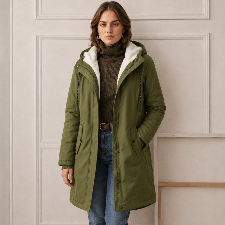 Norbertine | Manteau à capuche douillet