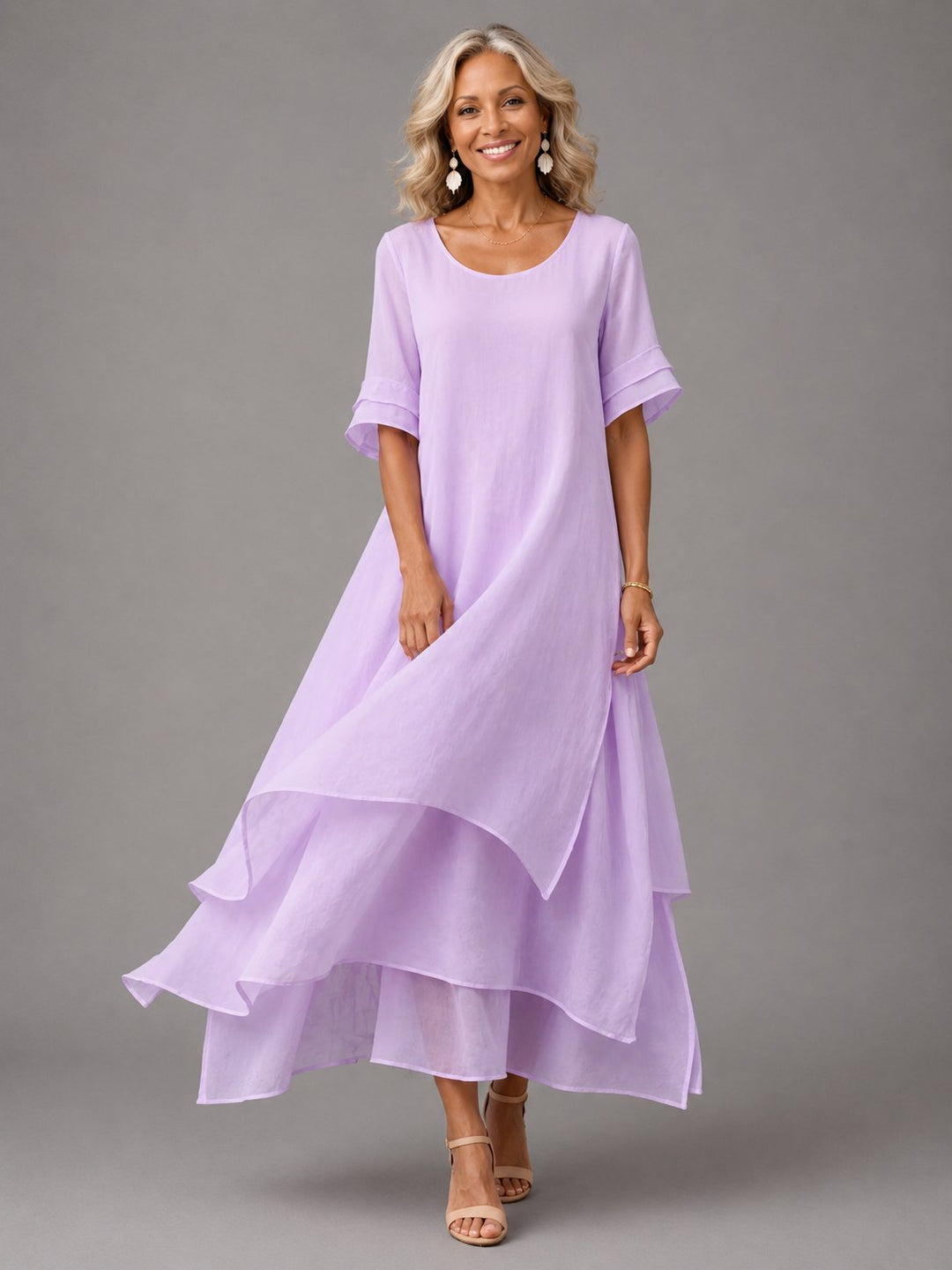 Peggy | Robe maxi fluide gracieuse