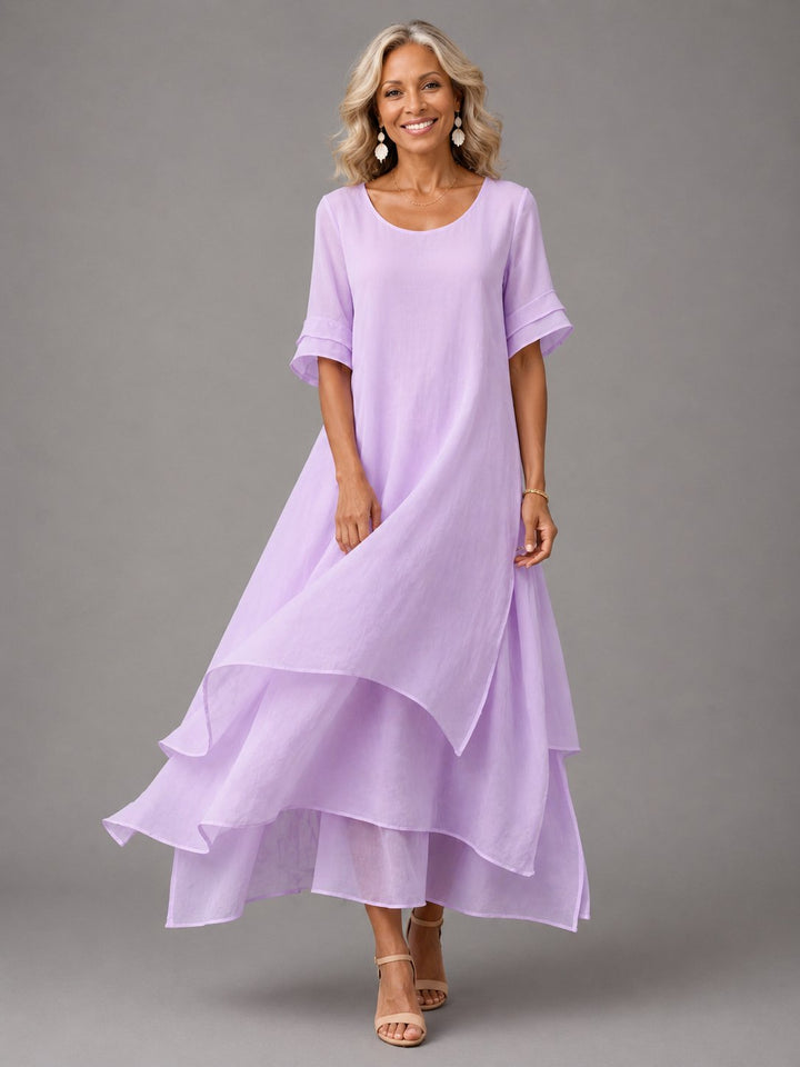 Peggy | Robe maxi fluide gracieuse
