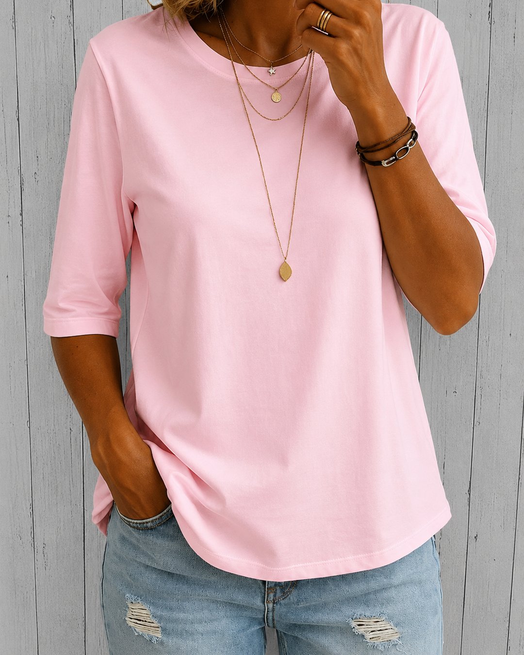 Barbara | Sweatshirt casual manches longues