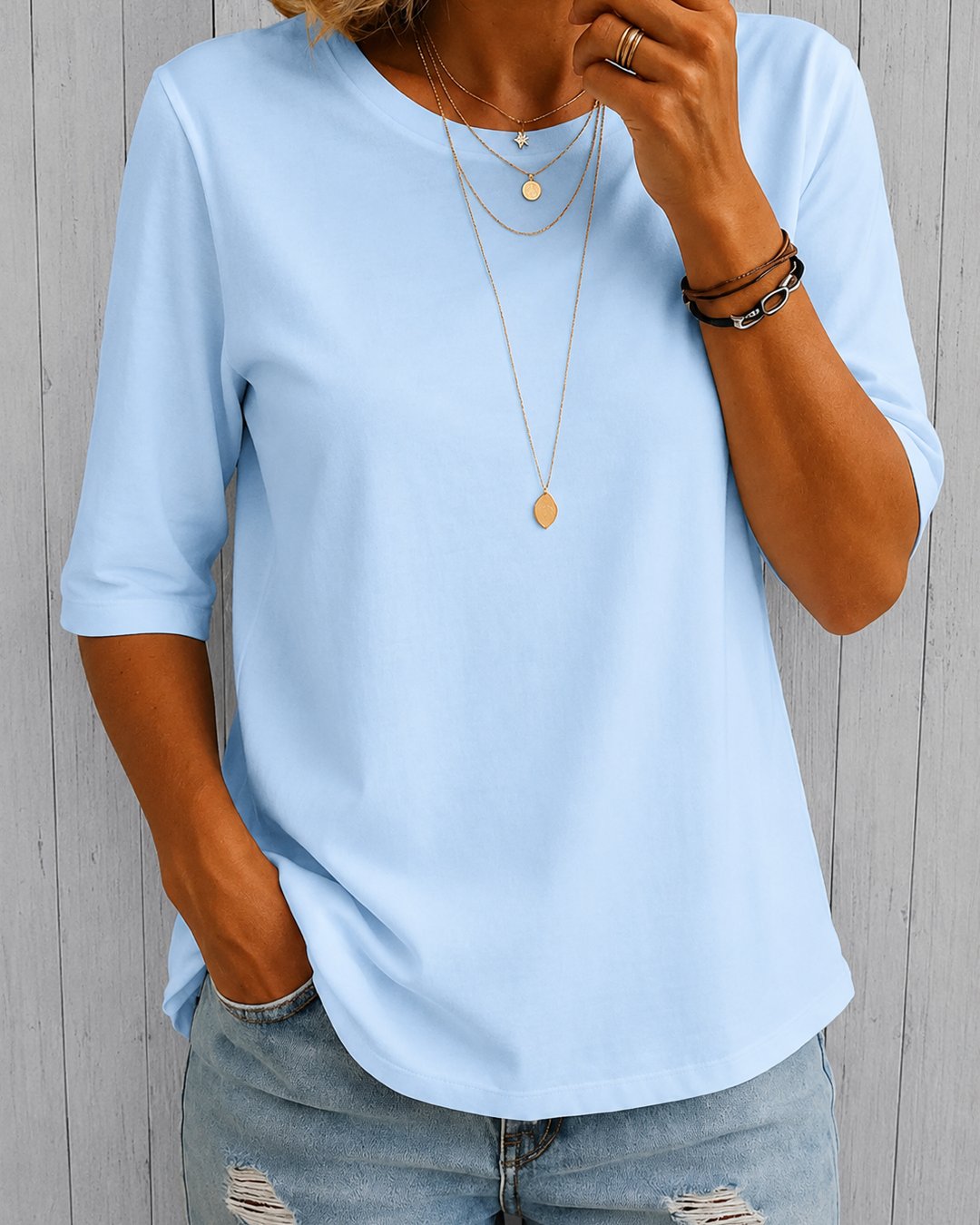 Barbara | Sweatshirt casual manches longues