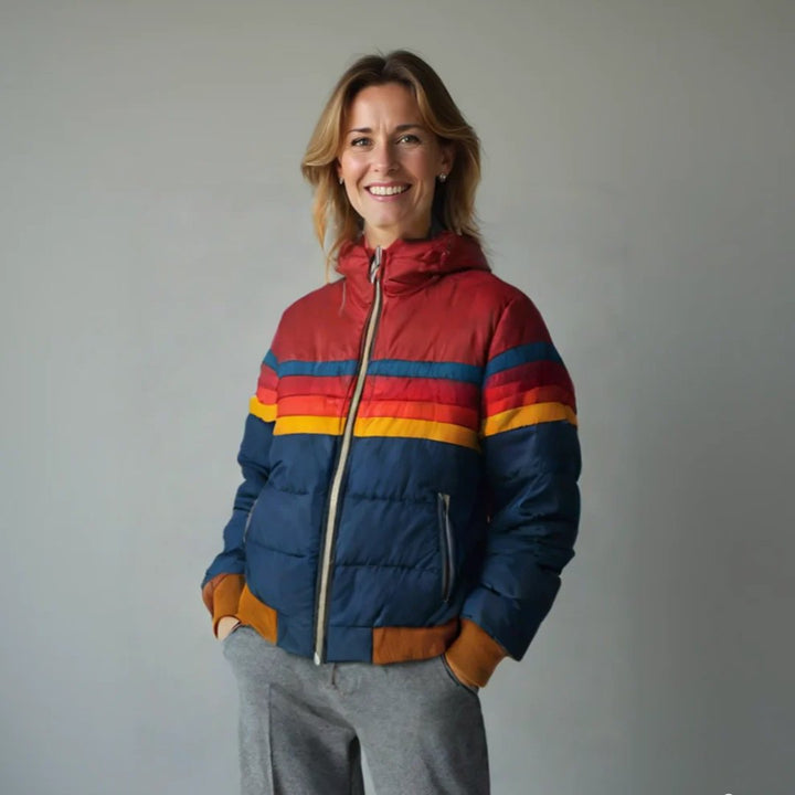 Lakeisha | Blouson vintage zippé