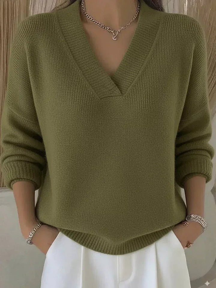 Griselle | Pull col V décontracté
