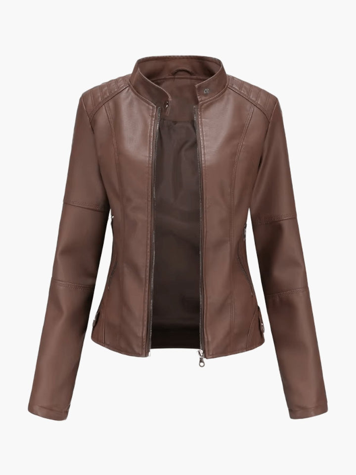 Céline | Veste en cuir
