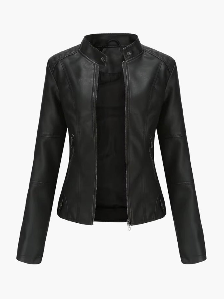 Céline | Veste en cuir
