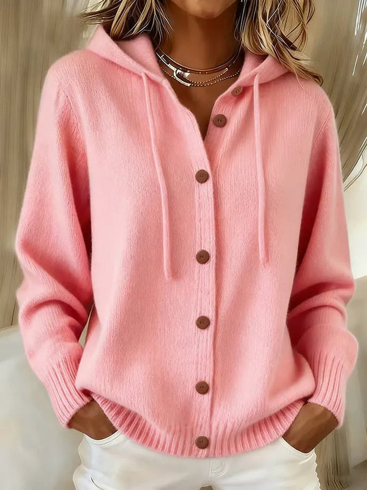 Guerozee | Cardigan moelleux à capuche