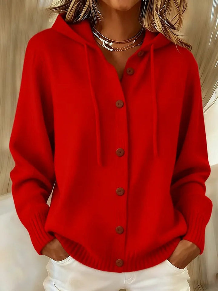 Guerozee | Cardigan moelleux à capuche