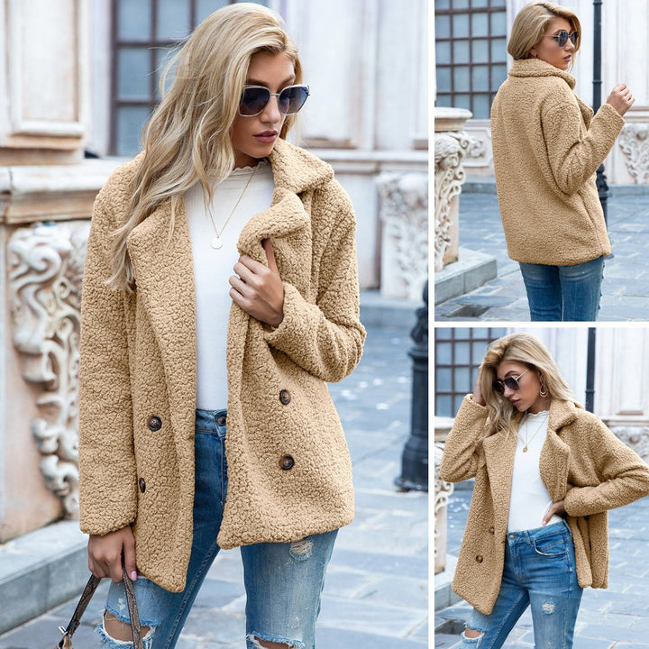 Floriane | Veste teddy
